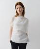 Ia Ruth Drape Layered Blouse (Ivory)