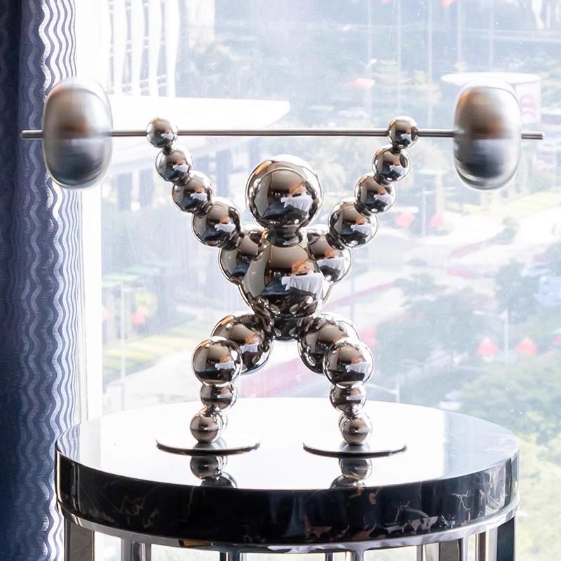 Modern Figurines Creative Desk Accessories Miniature Art Sculptures for Office Original and Funny Ornaments for Living Rooms