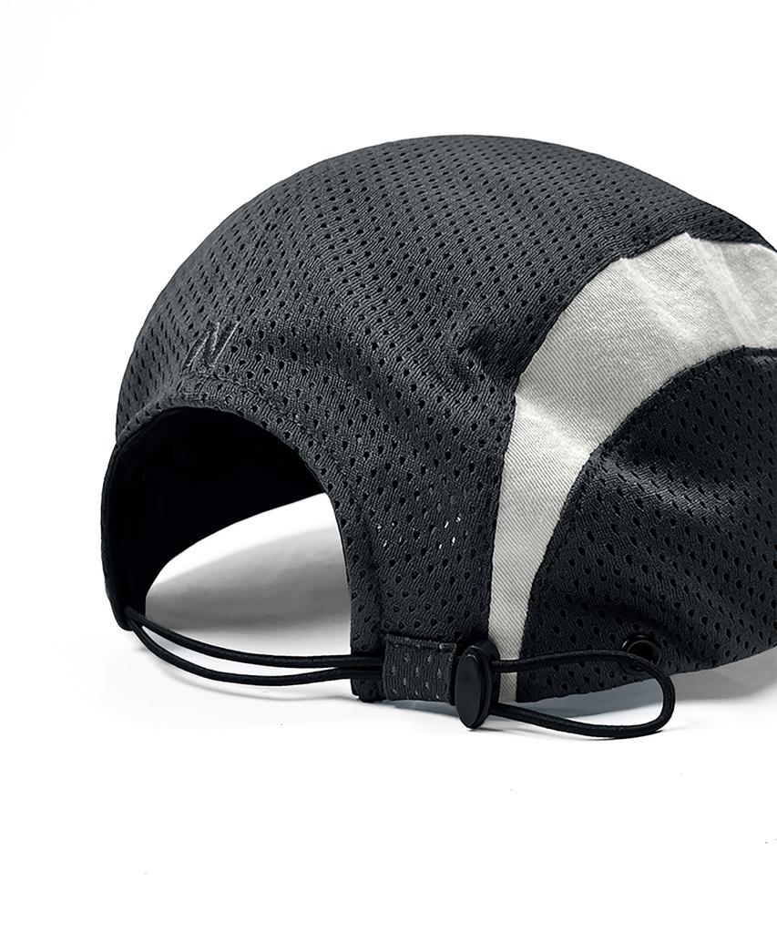Nyuteib Track Mesh Big Size Camp Cap - Smoke