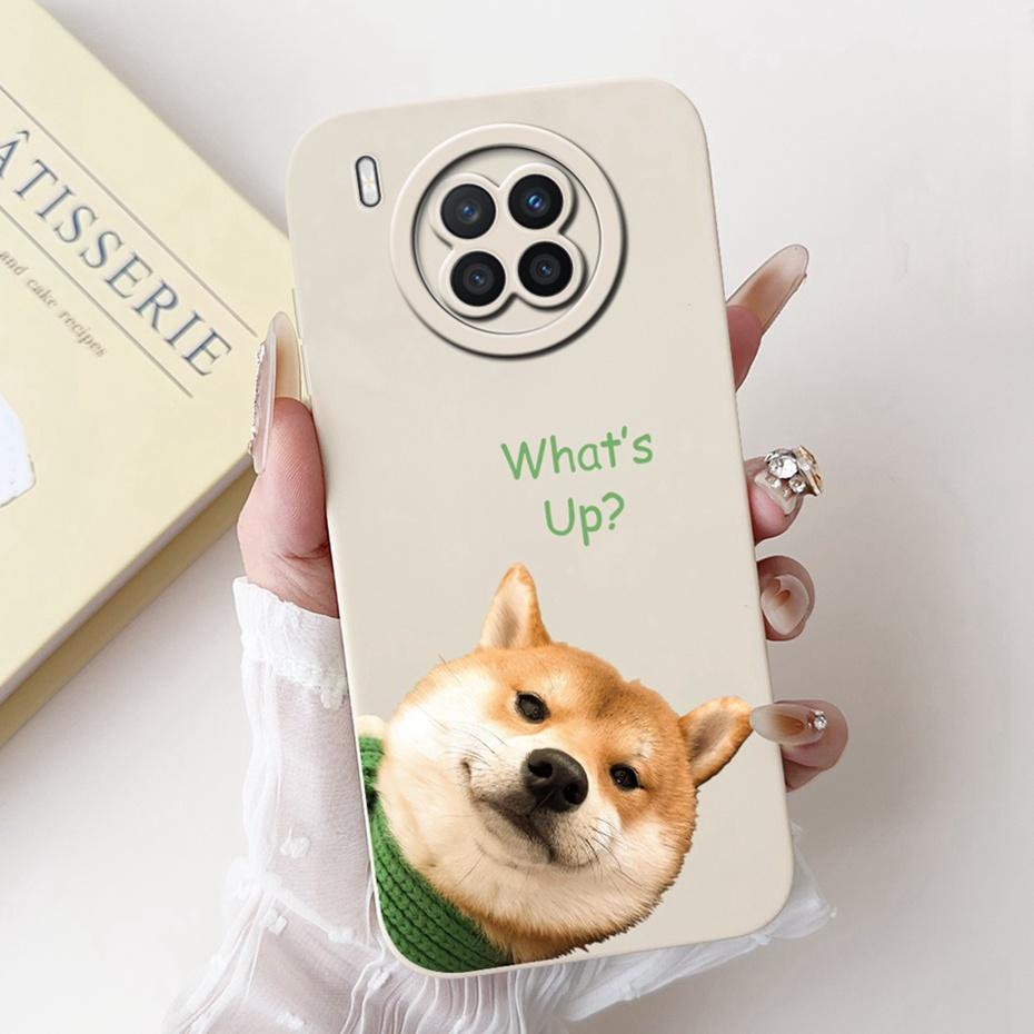 Lens Protective Case For Huawei Nova 8i NEN-L22 NEN-LX1 NEN-LX3 Cute Cartoon Soft Silicone Cover For Huawei Nova8i Phone Cases