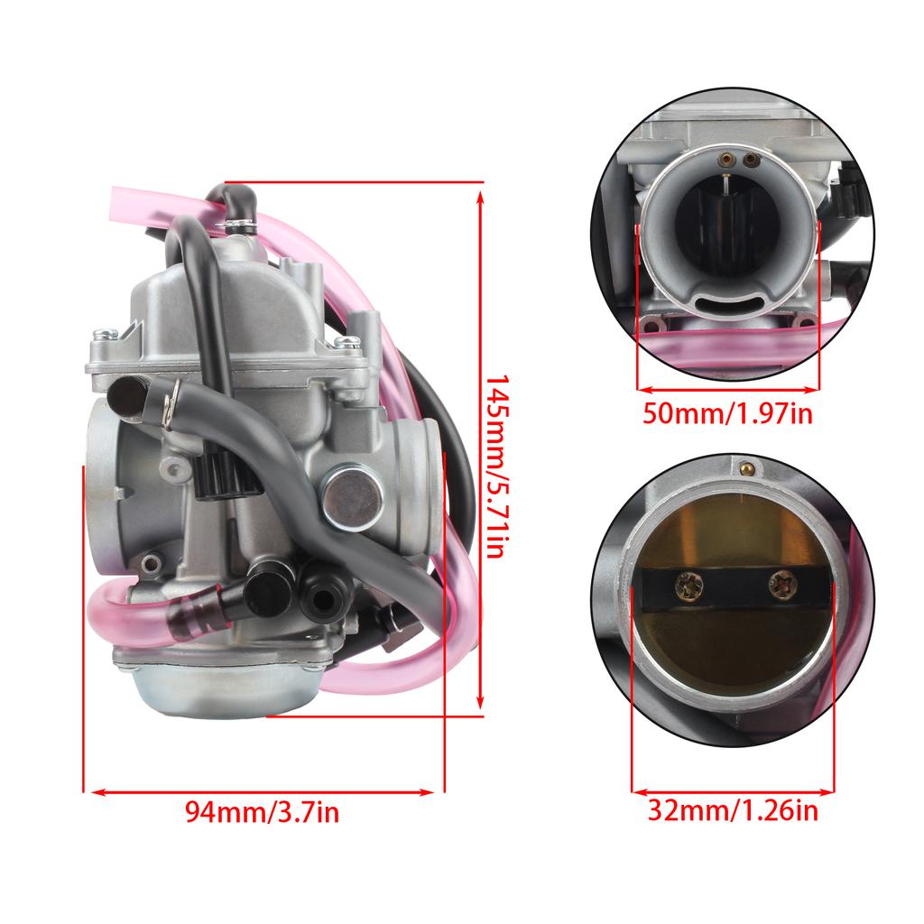 0470-352 Carburetor Fit for Arctic Cat 250 300 400 500 1998 1999 2000 2001 2x2 2x4 4x4 ATV UTV Dirt Bike Carb With Air Filter