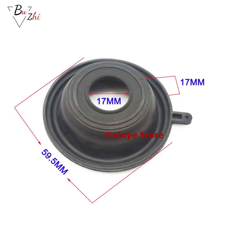 4/8/16 pcs Carburetor slide valve diaphragm for Kawasaki Prairie Brute Force KVF650 KFX700 KSV700 KVF KFX KSV 700 650