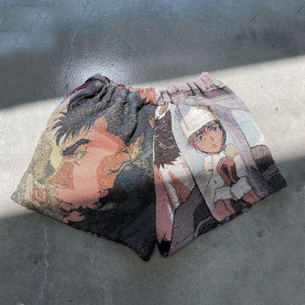 Módní léto Šortky s novým potiskem Pánské sportovní šortky na běhání basketbalu