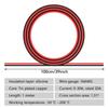 2m 16 AWG M Extension Cable  2pin Use For 12V 24V LED Strip Tape String Connect Electric Wire High Temperature Resistant Tinned