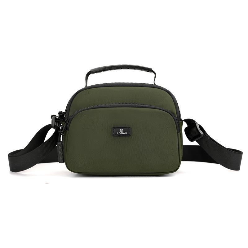 Mini Small Bag Men's Mobile Phone Bag Shoulder Crossbody Handbag Oxford Bag