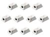 Set of 10 Small Cherry Blossom Box Chopstick Rests X X 2 Chopstick Rests Setomonohonpo (Peach) [4.3 2.7 Cm]