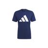 Train Essentials Feelready Logo Training Tee Dark Blue/White Men Streetwear IB8275