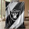 Coperta in Flanella Pile Las Vegas Raiders Coperta Calda e Accogliente per Divano Letto Viaggio Uso Stagionale