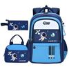 Set da 3 pezzi Zaino Scolastico per Ragazzi con Borsa Pranzo Astuccio Set Zaini Scuola Elementare per Ragazzi Ragazza Zaini per Libri Zaino per Bambini Astronauta