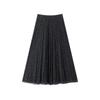 Peacebird AAGFG213D Pleated Maxi Skirt