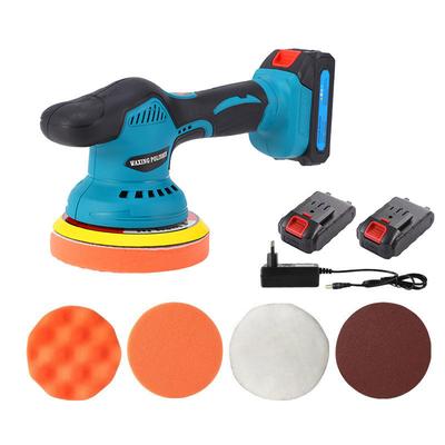 Cordless Car Buffer Polisher Car Buffers And Polishers Kits 8-speed Adjustment with 2*21V 2000mah