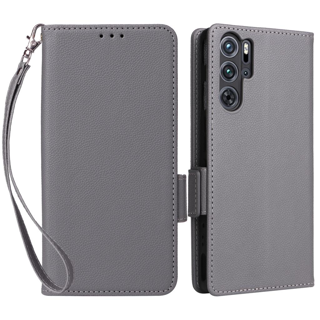 For ZTE nubia Red Magic 9 Pro 5G/9 Pro+ 5G Phone Folio Case Litchi Texture Wallet Cover