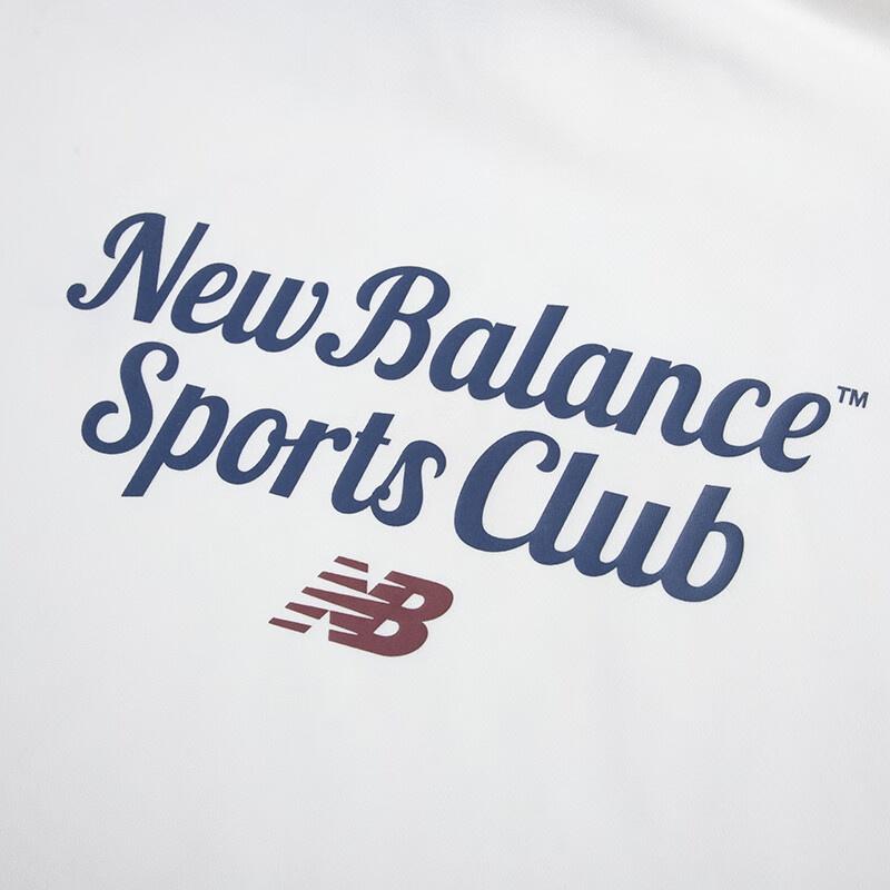 New Balance Sportswear Hoodie Asia Sizing 'White Blue' Men's 5CD38131-IV