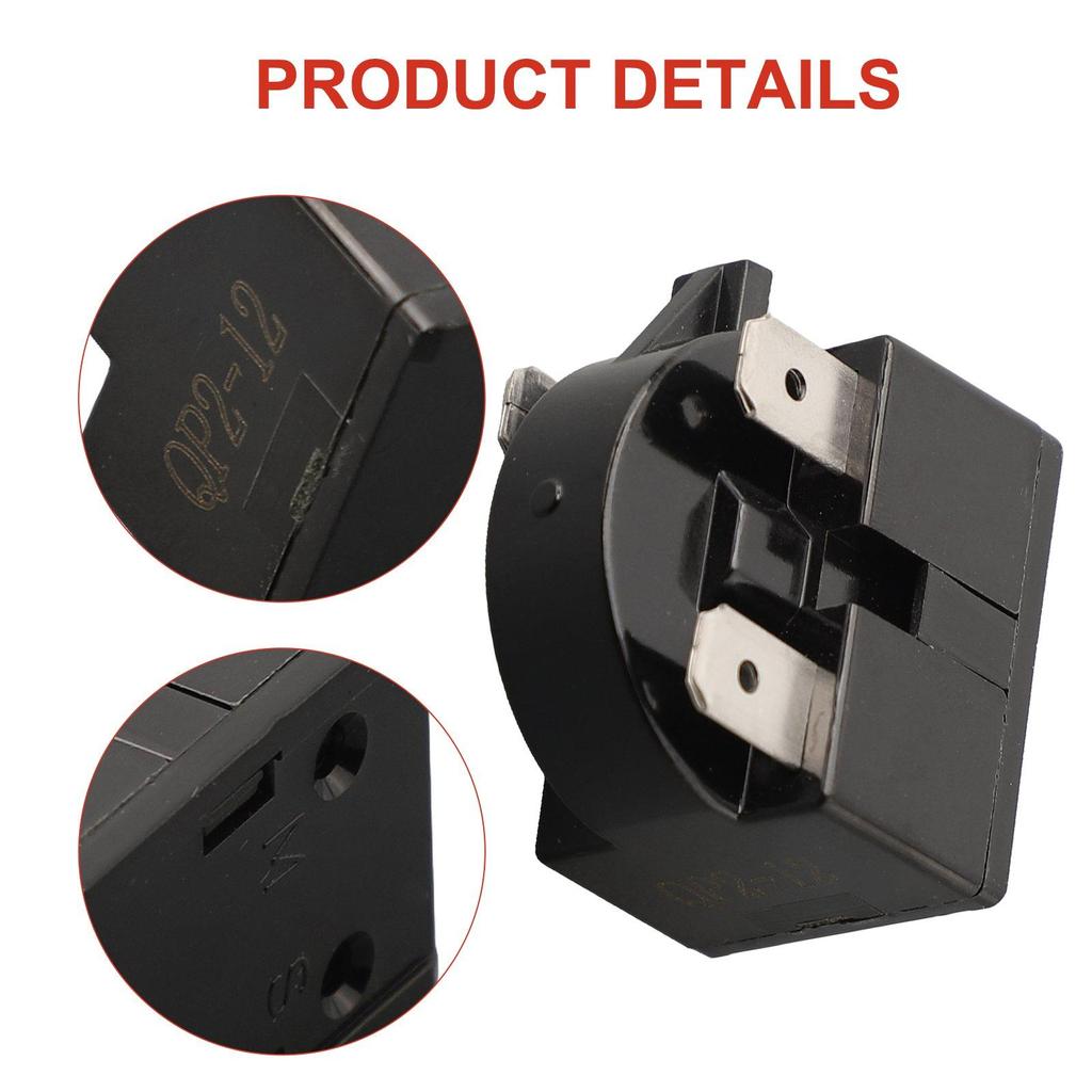 1/3Pins PTC Start Relay Accessories Efficient For Compressor