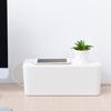 Elegant Cord Management Container Large Capacity Socket Organizer Power Strips Cables Storage Solution for Home Desk