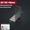 1Pcs Stainless Steel Corner Bracket 90° Right Angle Fixed Bracket for Wood Furniture Bedframe Cabinet L Shaped Brackets Angle
