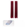 Women's Solid Color Knee-to-Knee Socks  Ultra-Thin Transparent Two-Tipped  Mesh Lace Socks  Slim Long Socks for Summer