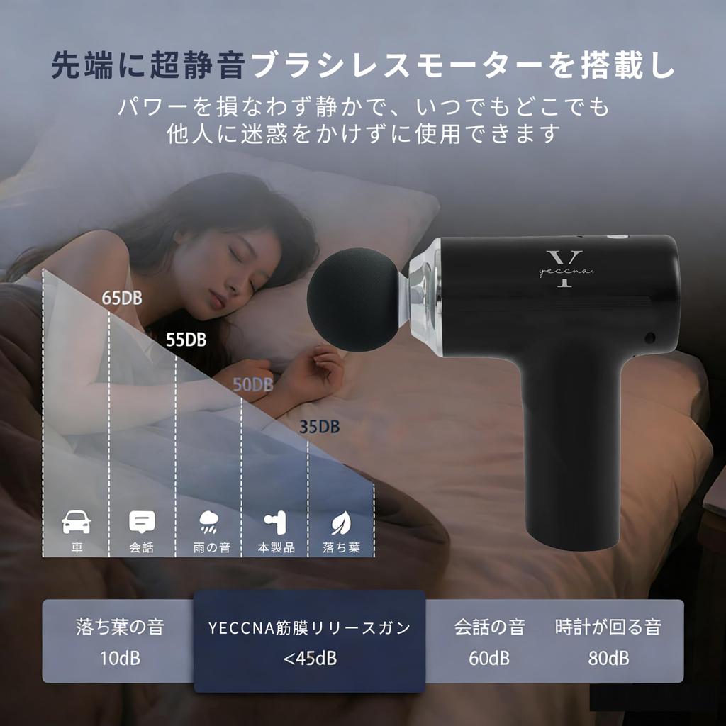 Myofascial Release Gun Handheld Gun [2026 New Evolution] Electric Myofascial Release Gun with 6 Super Powerful Vibration Levels, Quiet Operation, 8mm