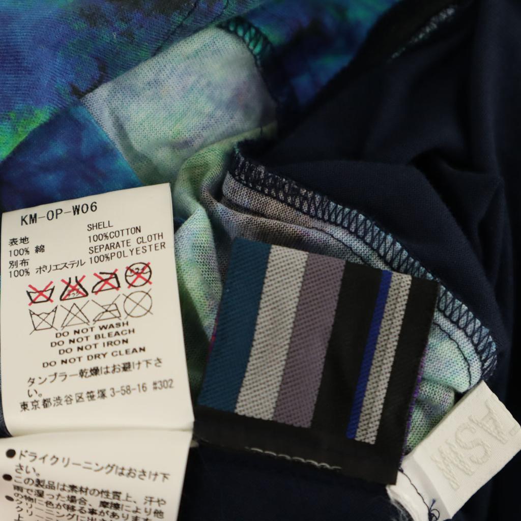 FACETASM Made In Japan Tie-dye Pattern No Sleeve V Neck Knee-length Dress Women Used