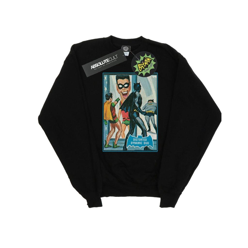 DC Comics Mens Batman TV Series Dynamic Duo Sweatshirt