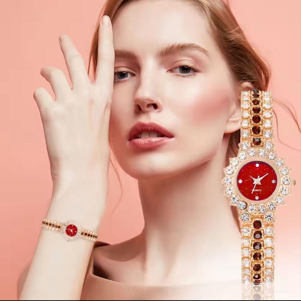 

Elegant Women s Wrist Watch Retro Ladies Business Watches Trendy Rhinestone Quartz Watch Women Style 2
