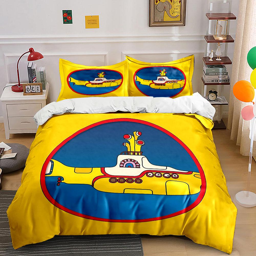 Christmas Gingerbread Pattern Bedding Duvet Cover Set Duvet Cover Pillowcases (1*Duvet Cover 2*Pillowcases, without duvet insert)