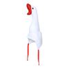 Outdoor Creative Big Goose Headgear White/Pink Soft Halloween Party Hat Unique Plush Cartoon Goose Hat Halloween Apparels