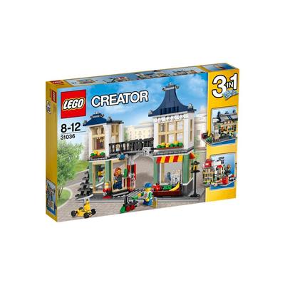 LEGO Hračkářství Creator a obchod v malém městě 31036