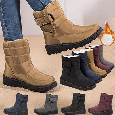 Winter Warm Cotton Shoes Outdoor Waterproof Non-slip Women's Boots