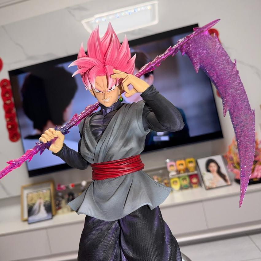 Hot JT Studio Dragon Ball 1/6 Goku Black ZamasuPVC Figure Statue Anime Collectible Model Home Decor Ornament Holiday & Xmas Gift