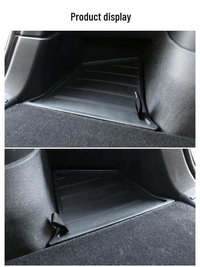 Tesla Model Y/3 Trunk Side Storage Box Cover - Interior Decoration Accessory