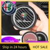 Car Stickers For Alfa Romeo Car Water Cup Pad Drink Holder Mat Decoration Accessories For Alfa Romeo Giulia 147 Mito 156 159 166