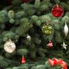 Polyethylene Glycolbattery Operated Shatterproof Plastic Christmas Ornament PEG Texture for Table Festival Decors