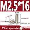 ISO7380 Stainless Steel Hex Drive Dome Head Screws - M2 to M16