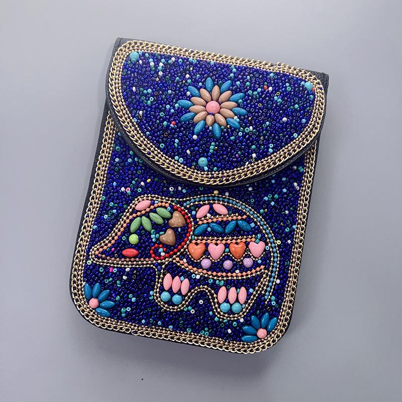 Boho Vintage Veske - Flerroms premium tekstur myk moteriktig allsidig håndlaget dusk risperler