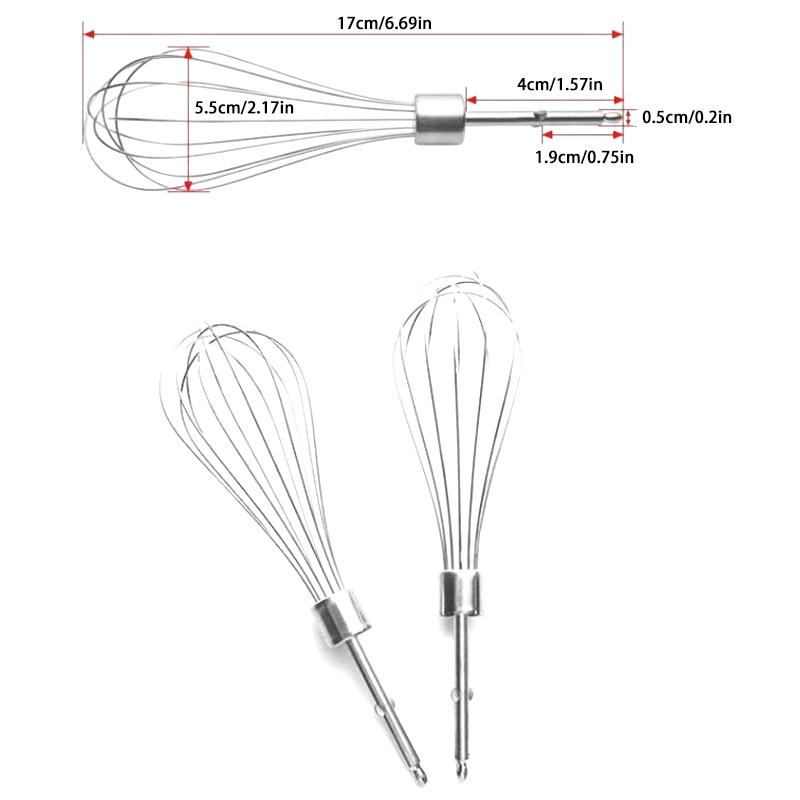 New Stainless Steel Egg Beater 12 Wire Eggs Frother Handmade Dessert Supplies For Blending Whisking Beating Stirring