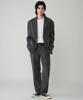 Untapped Studio [Set Up] Semi-Wide Pants & Oversized Suit Set 2 Colors