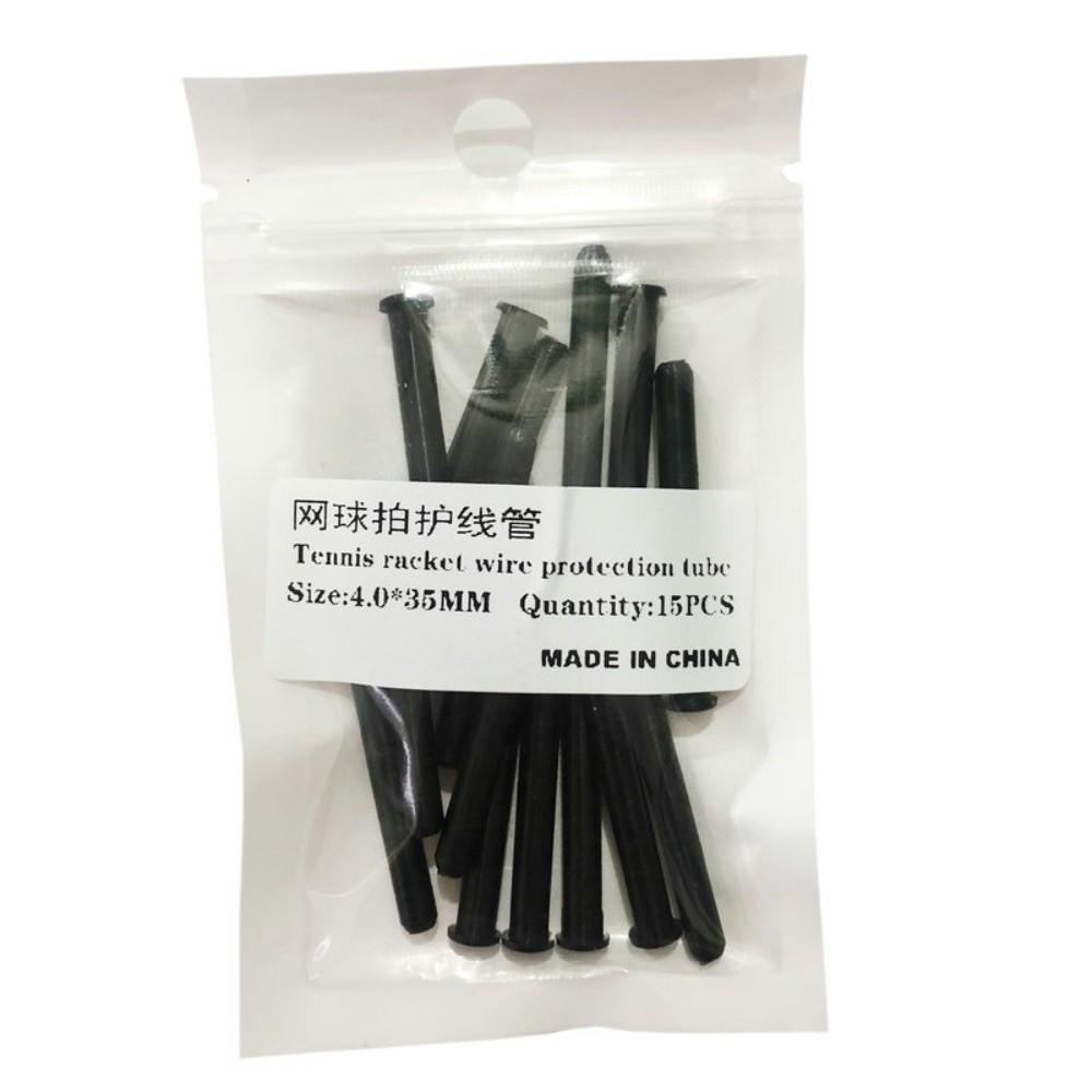 15PCS Nylon Tennis Racket Wire Protection Tube Tennis Racket Grommets Parts Sports Gear Maintenance