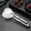 Stainless Steel BBQ Grilling Tongs Salad Bread Serving Tong Kitchen Barbecue Grilling Cooking Tong Kitchen Utensils Accessories