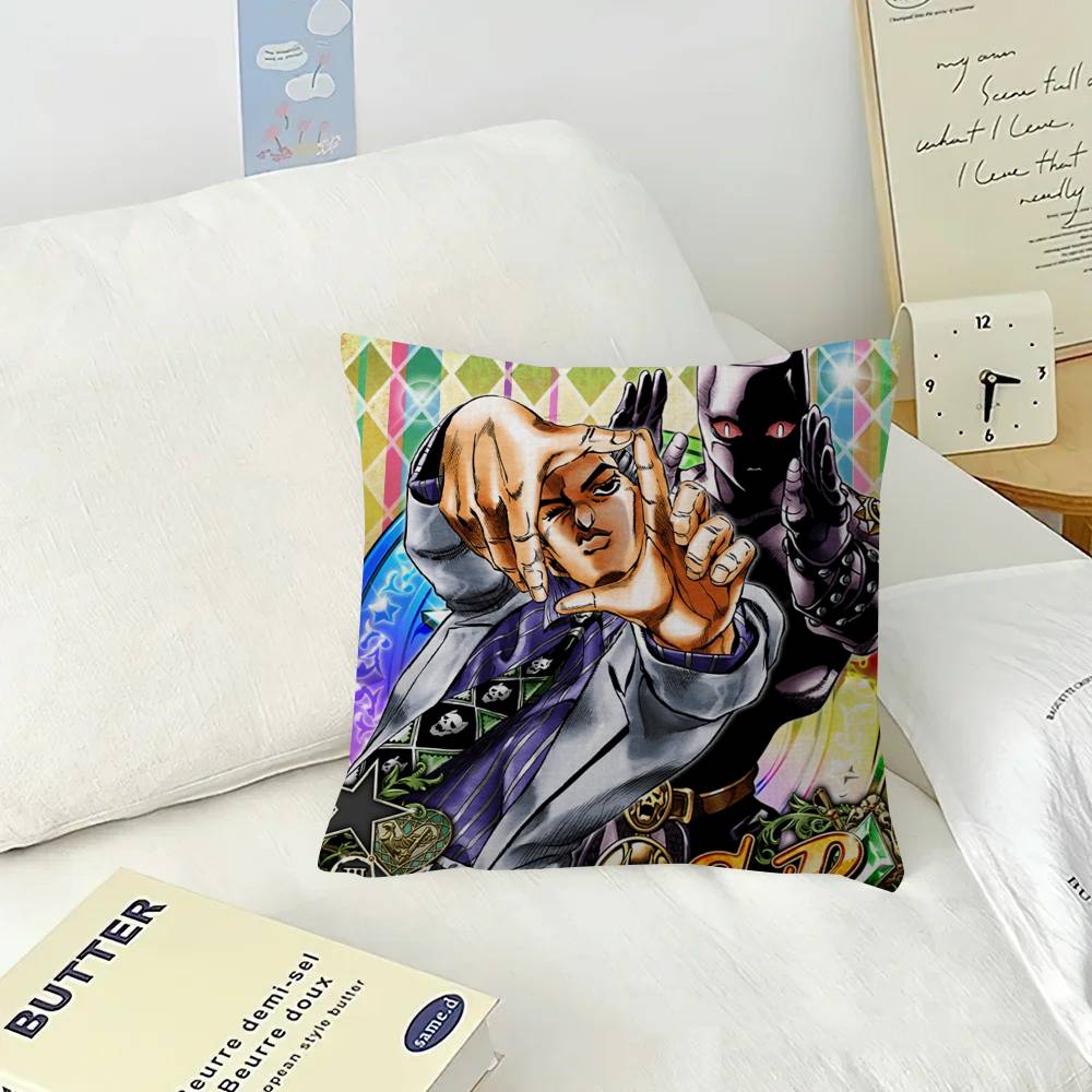Anime JoJo Bizarre Adventure Retro pillow cover sofa cushion cover home room decoration children gift