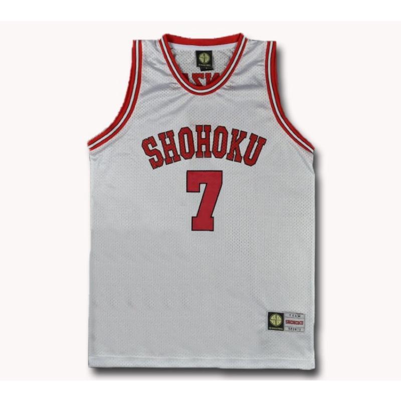 Slam Dunk Shohoku High School Nr. 10 Hanamichi Sakuragi Cosplay Top Vest SD Basketbalshirt