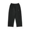 Solid Color Mid-Rise Drawstring Sports Casual Pants Men Bottoms Black FN3343-010