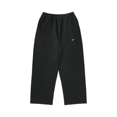 Einfarbige mittelhohe Sport-Freizeithose mit Kordelzug für Herren Schwarz FN3343-010