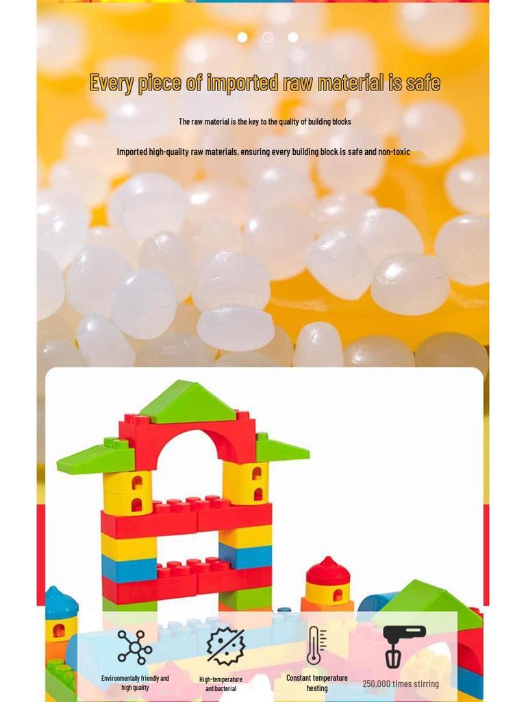 Large Building Blocks for Kindergarten: Educational Construction Toys for Classroom and Play Areas