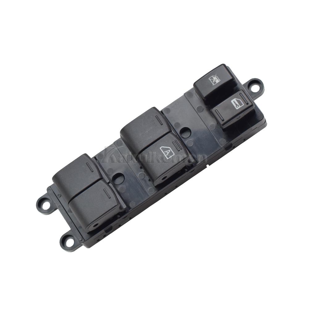 For Nissan Navara D40 Qashqai Pathfinder 2005-2016 Car Front Right Master Electric Power Window Switch Button 25401-JD00A