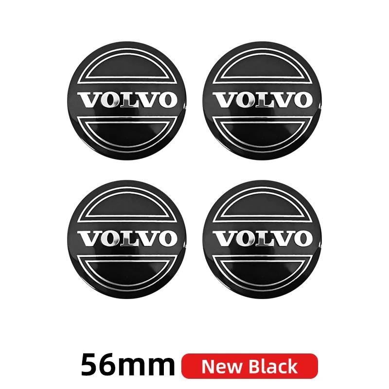 

4pcs 56mm 60mm 65mm Car Wheel Center Covers Badge Sticker Stickers For Volvo XC90 XC60 C30 T6 S60 C70 XC40 V40 XC70 V70 V60