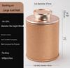 Compact Sealed Tea Canister for Single Brew - Portable and Reusable