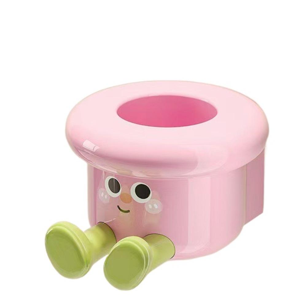 Wall Mounted Toothbrush Cup Magnetic Upside Down Toothbrush Holder for Bathroom Accessory