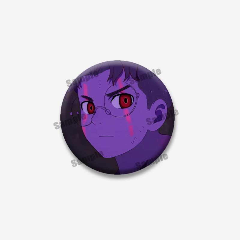 Ken Takakura Seiko Ayase Momo Ayase Soft Button Pins Cute Cartoon Character Badge Handmade Round Brooch for Backpack Accessories