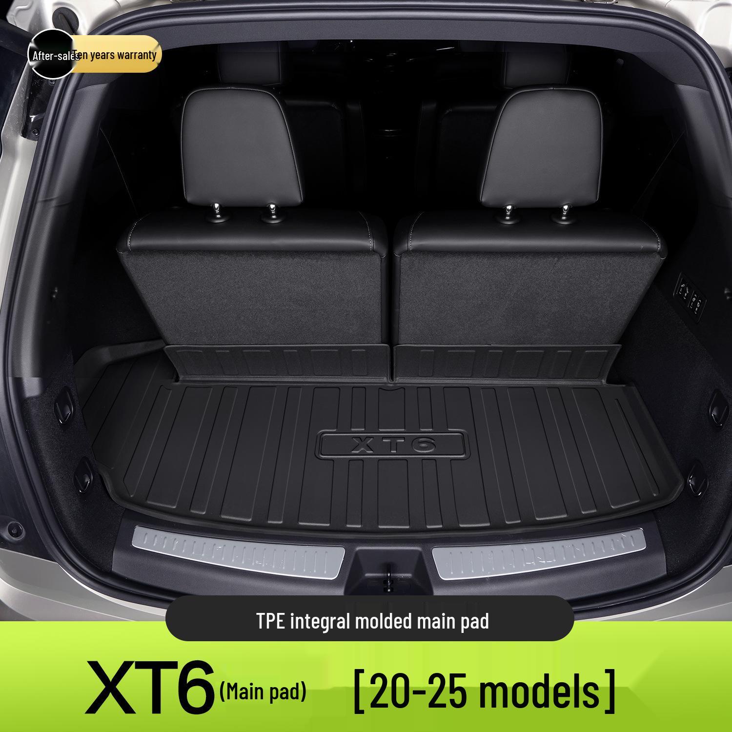 Cadillac XT6 Trunk Mat, TPE Car Accessory for Interior Decoration Default option
